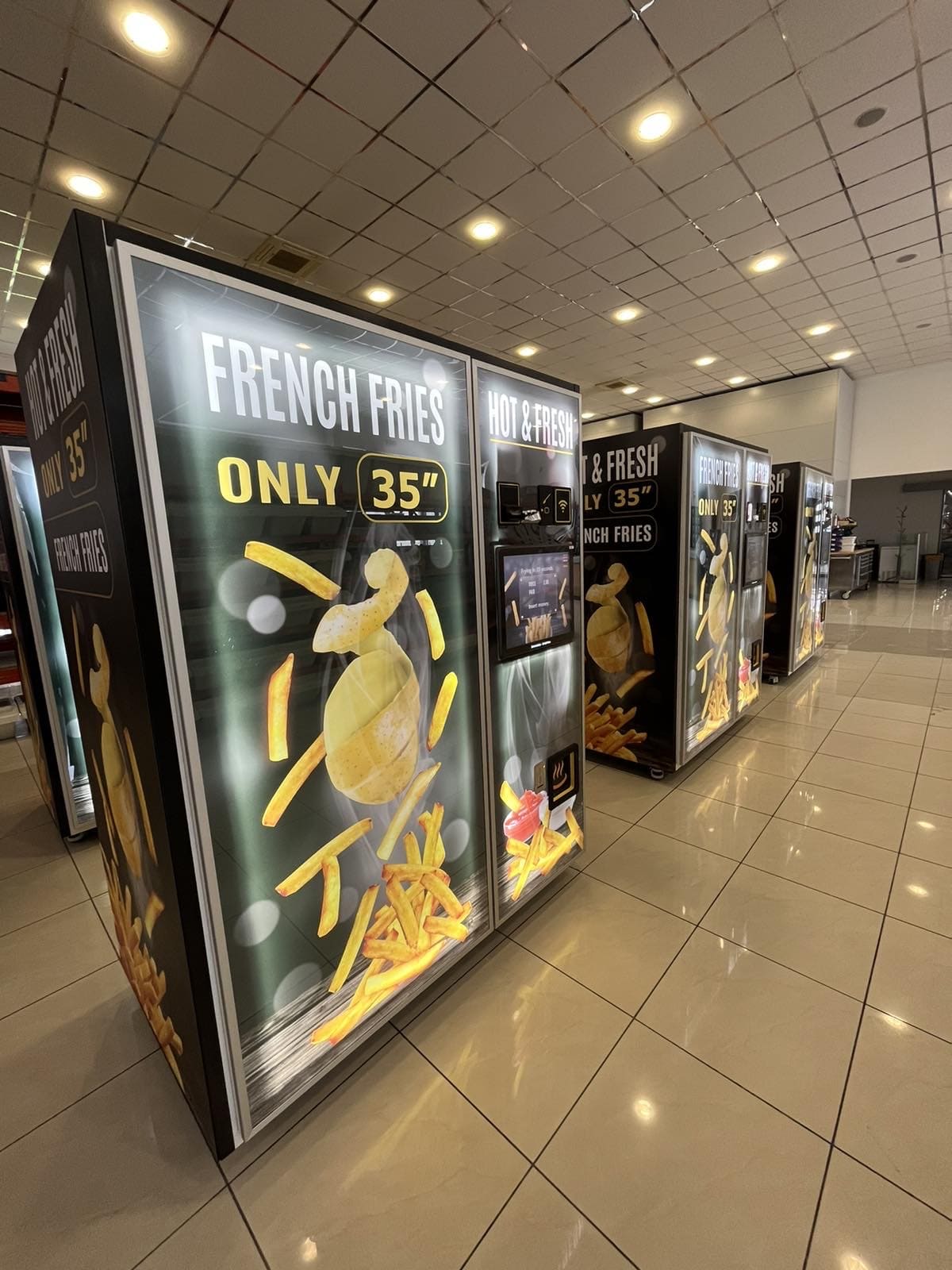 Deep Fried French Fry Vending Machine