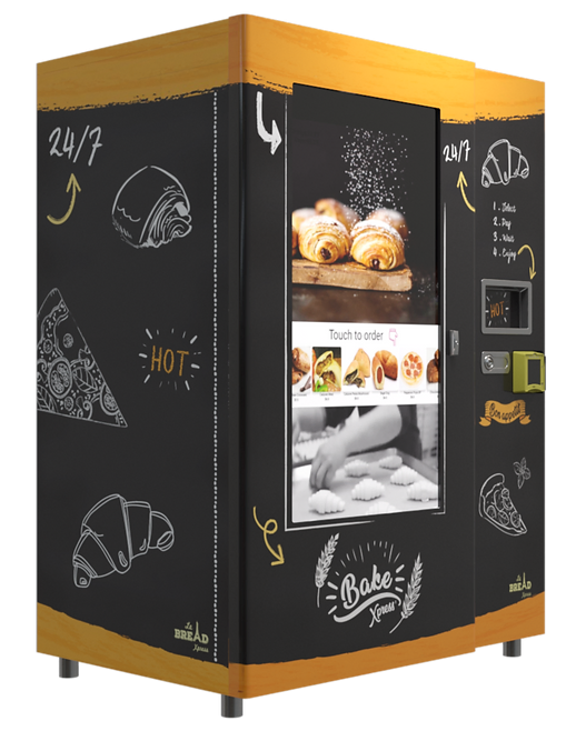 Hot Baked Goods Vending Machine