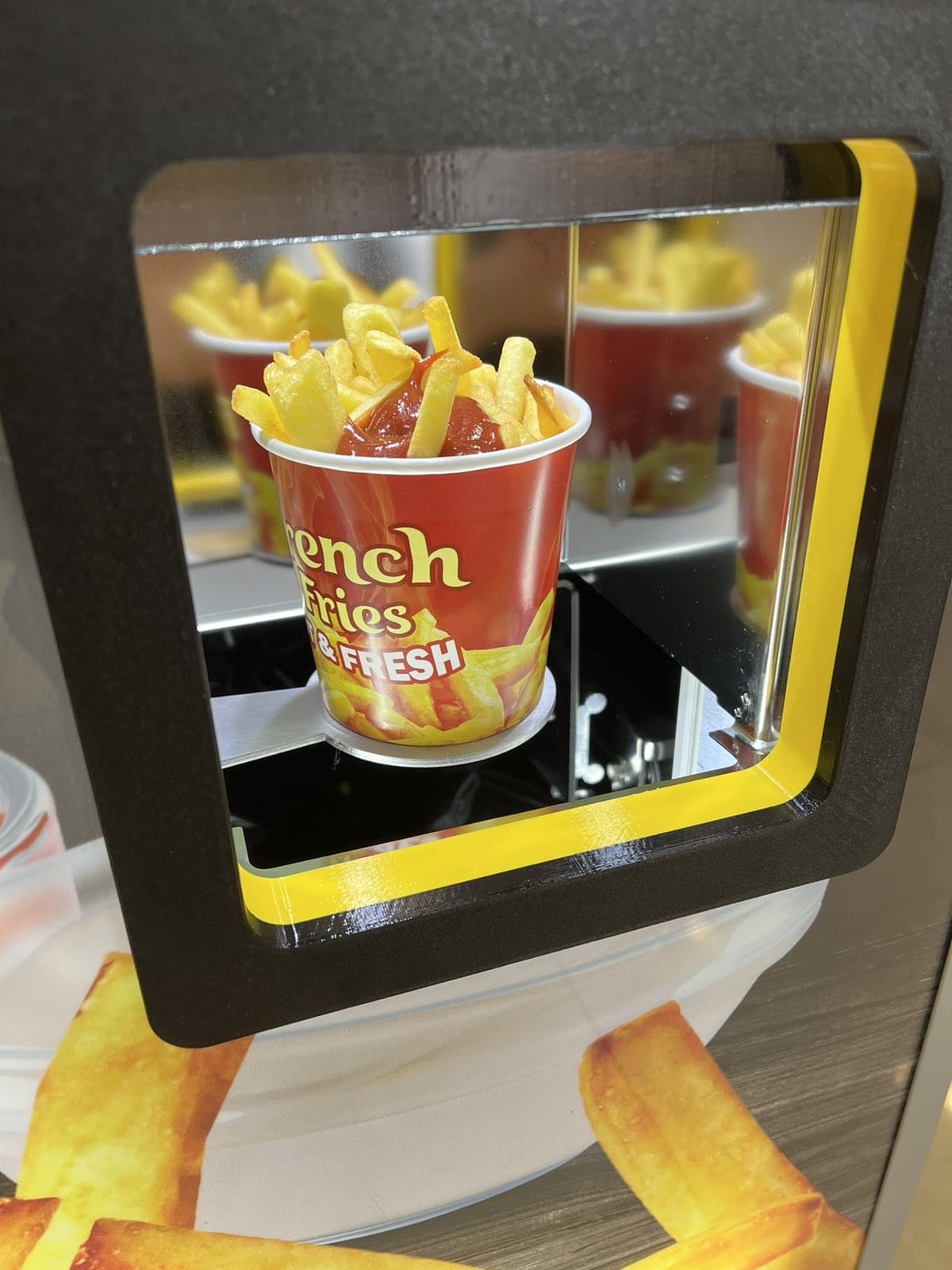 Deep Fried French Fry Vending Machine